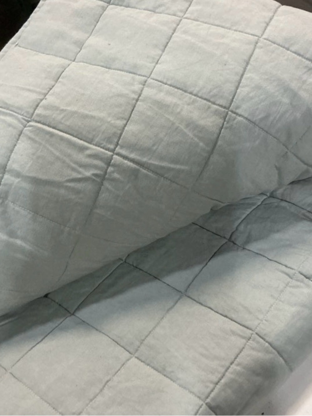 Quince European Linen Box Quilt- Queen NWOT - Picture 6 of 7